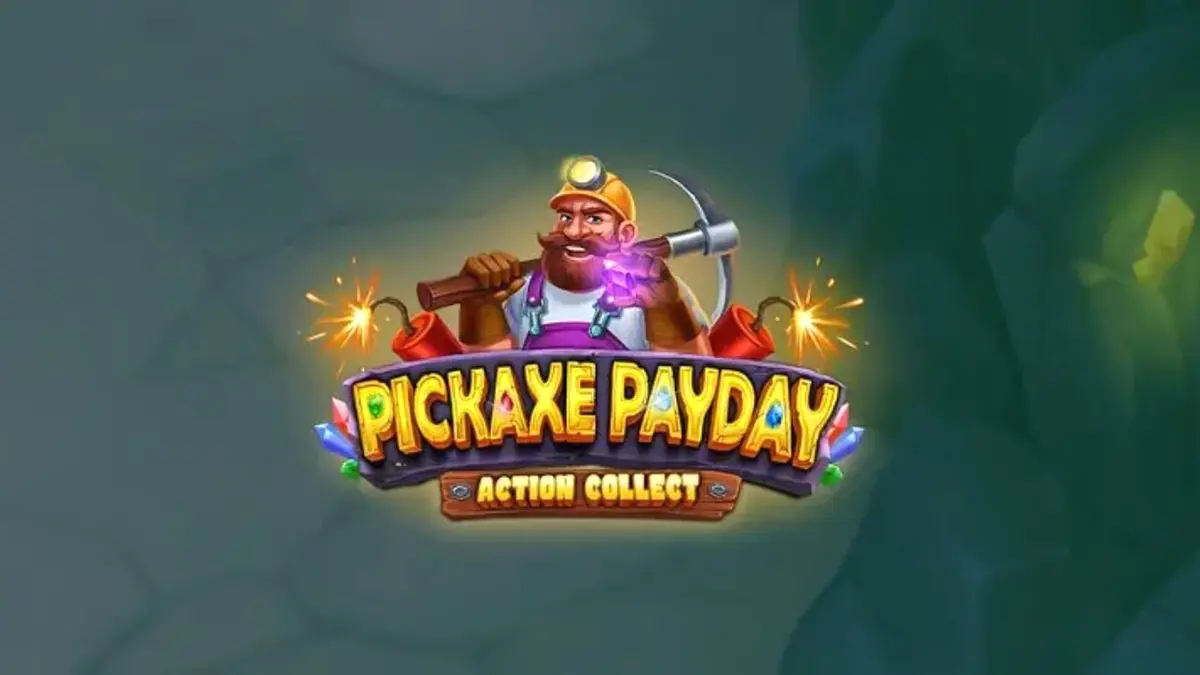 Interface do slot Pickaxe Payday exibindo mineradores e símbolos de mineração